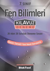 TUDEM - TUDEM 7. Sınıf Bloktest Fen Bilimleri Kılavuz Deneme