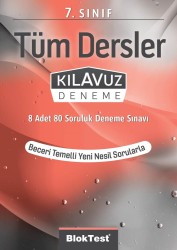 TUDEM - Tudem 7. Sınıf bloktest Tüm Dersler Kılavuz Deneme