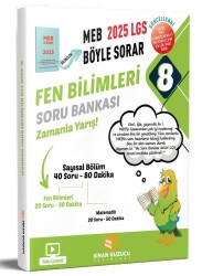 8. Sınıf 2025 Lgs Meb Böyle Sorar Fen Bilimleri Soru Bankası Video Çözümlü