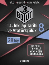 TUDEM - Tudem 8. Sınıf T.C. İnkılap Tarihi ve Atatürkçülük 3 Boyut