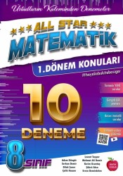 Newton Yayınları - NEWTON 8. SINIF ALL STAR 1. DÖNEM MATEMETİK 10 DENEME