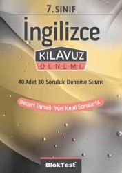 TUDEM - TUDEM 7. SINIF BLOKTEST İNGİLİZCE KILAVUZ DENEME