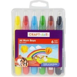 Craft and Arts - Craft and Arts Jel Mum Boya 6'lı Paket