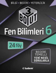 TUDEM - TUDEM 6. SINIF FEN BİLİMLERİ 3 BOYUT