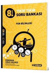 HIZ YAYINLARI - HIZ 8. SINIF FEN BİLİMLERİ TIKIR TIKIR SORU BANKASI