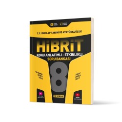 HIZ YAYINLARI - HIZ 8. SINIF HİBRİT İNKILAP SORU BANKASI