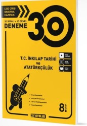 HIZ YAYINLARI - HIZ 8. SINIF T.C. İNKILAP 30 LU DENEME