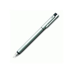 LAMY - LAMY LOGO DOLMA KALEM PASLANMAZ CELIK PARLAK METALİK