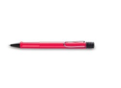 LAMY - LAMY SAFARI TUKENMEZ KALEM METAL KLIPS MERCAN