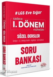 EDİTÖR - LGS Eve Sığar Sadece 1. Dönem Sözel Dersler Soru Bankası