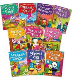 Timaş Çocuk - Mini Masallar (10 Kitap)