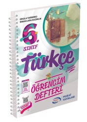 MURAT - MURAT 6.Sınıf Türkçe Öğrencim Defteri 3301