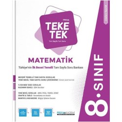 PRUVA AKADEMİ - PRUVA 8. SINIF TEKE TEK MATEMATİK