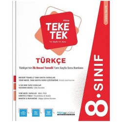 PRUVA AKADEMİ - PRUVA 8. SINIF TEKE TEK TÜRKÇE