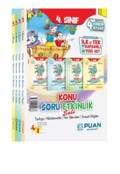 PUAN - Puan 4. Sınıf Konu Soru Etkinlik Seti