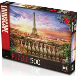 KS GAMES - PUZZLE 500 SUNSET EİFFEL