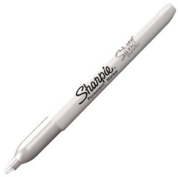 SHARPİE - Sharpie Metalik Markör, Gümüş