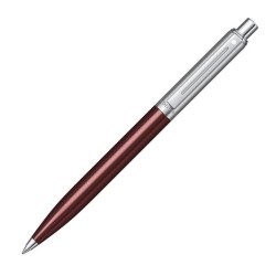 Sheaffer - SHEAFFER 321-2 SENTİNEL TÜKENMEZKALEM KROM BORDO