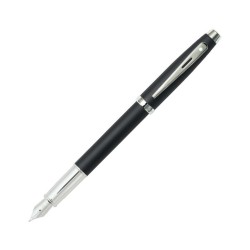 Sheaffer - SHEAFFER 9317-0 100 SERİSİ DOLMAKALEM MAT SİYAH KROM (M)