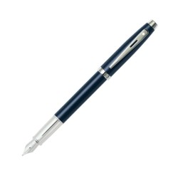 Sheaffer - SHEAFFER 9318-0 100 SERİSİ MAT LACİVERT KROM DOLMAKALEM