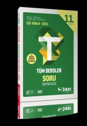 SINAV - Sınav 11. Sınıf Tüm Dersler Eşit Ağırlık Sözel Soru Bankası