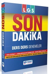 YANIT - YNT 8. SINIF SON DAKİKA DERS DENEMELERİ