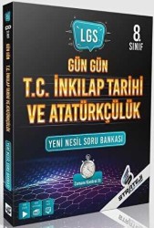 STRATEJİ 8. Sınıf LGS Gün Gün T.C. İnkılap Tarihi ve Atatürkçülük Yeni Nesil Soru Bankası