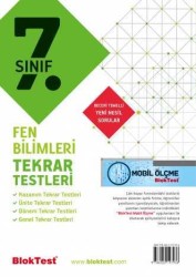 TUDEM - TUDEM 7. SINIF BLOKTEST FEN BİLİMLERİ TEKRAR TESTLERİ 