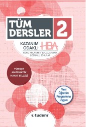 TUDEM - TUDEM 2. SINIF TÜM DERSLER KAZANIM ODAKLI HBA