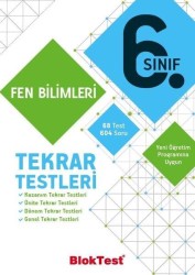 TUDEM - TUDEM 6. SINIF BLOKTEST FEN BİLİMLERİ TEKRAR TESTLERİ