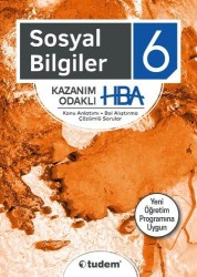 TUDEM - TUDEM 6. SINIF SOSYAL BİLGİLER KAZANIM ODAKLI HBA