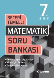 TUDEM - Tudem 7. Sınıf Beceri Temelli Matematik Soru Bankası