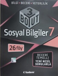 TUDEM - Tudem 7. Sınıf Sosyal Bilgiler 3 Boyut