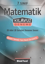 TUDEM - TUDEM 7. SINIF BLOKTEST MATEMATİK KILAVUZ DENEME 