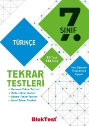 TUDEM - TUDEM 7. SINIF BLOKTEST TÜRKÇE TEKRAR TESTLERİ