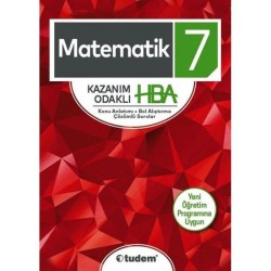 TUDEM - TUDEM 7. SINIF MATEMATİK KAZANIM ODAKLI HBA