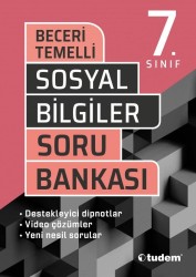 TUDEM - Tudem 7. Sınıf Beceri Temelli Sosyal Bilgiler Soru Bankası