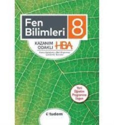 TUDEM - TUDEM 8. SINIF FEN BİLİMLER KAZANIM ODAKLI HBA