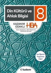 TUDEM - TUDEM 8. SINIF DİN KÜLTÜRÜ VE AHLAK BİLGİSİ KAZANIM ODAKLI HBA