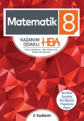 TUDEM - TUDEM 8. SINIF MATEMATİK KAZANIM ODAKLI HBA