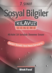 TUDEM - TUDEM 6. SINIF BLOKTEST sosyal bilgiler klavuz deneme