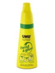 UHU - UHU ÇOK AMAÇLI TWIST&GLUE 35 ML - (SOLVENT İÇERMEZ)