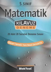 TUDEM - TUDEM 5. SINIF BLOKTEST MATEMATİK KILAVUZ DENEME