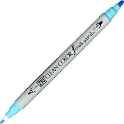 ZIG - ZIG CLEAN COLOR F CHALK PASTEL TCS-6500 030 BLUE