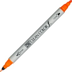 ZIG - ZIG CLEAN COLOR F TCS-6000T 002 FL ORANGE